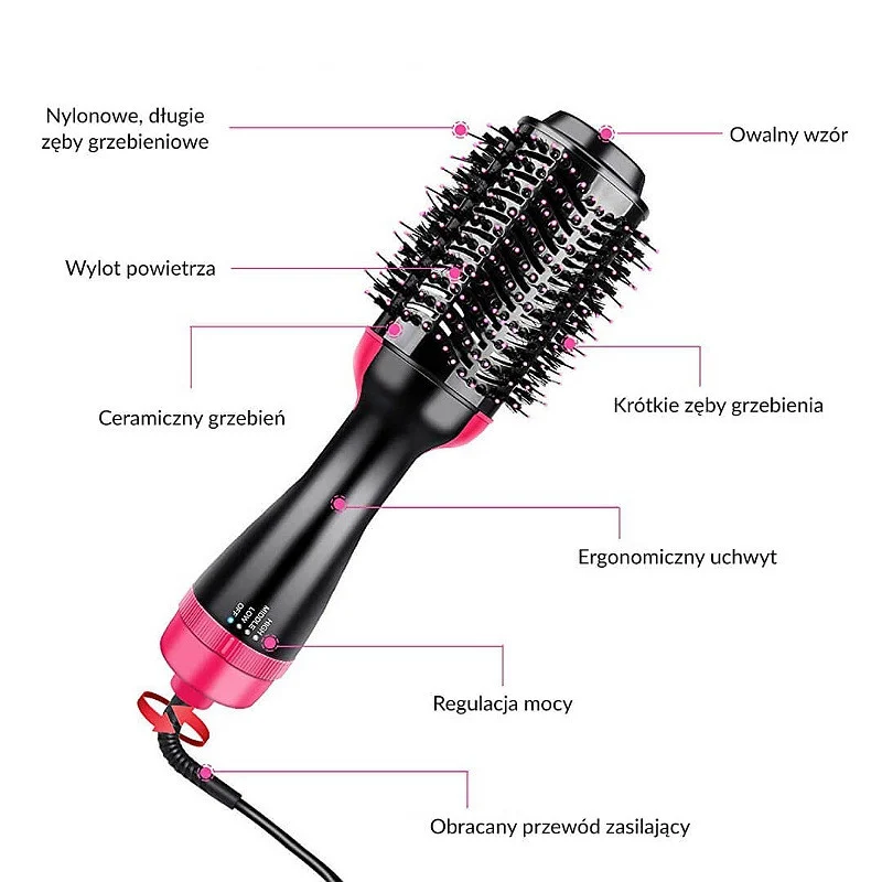 سشوار برسدار حالتدهنده وان استپ مدل 5250 - Image 4