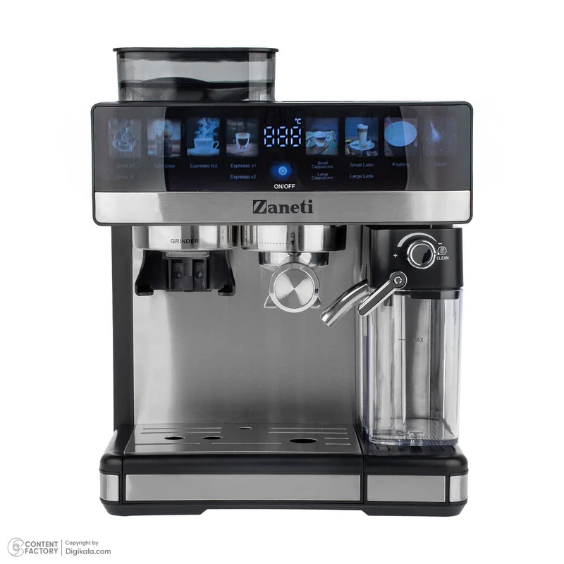 اسپرسو ساز 2500 میلیلیتر زانتی مدل ZZDREF-20MTG2M12A - Image 3