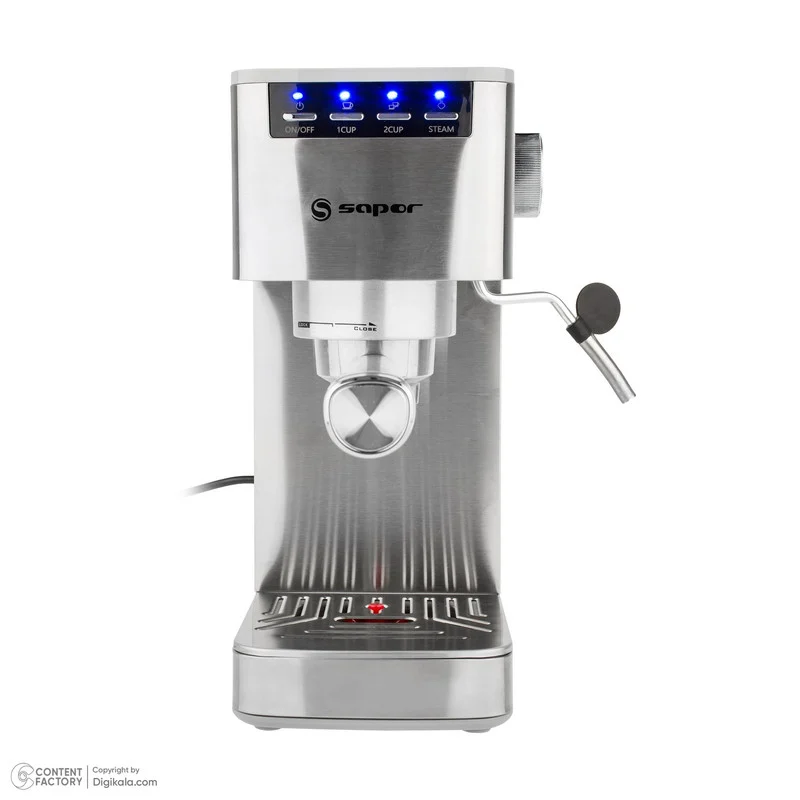 اسپرسو ساز 1250 میلیلیتر ساپر مدل SEM-2075 - Image 15