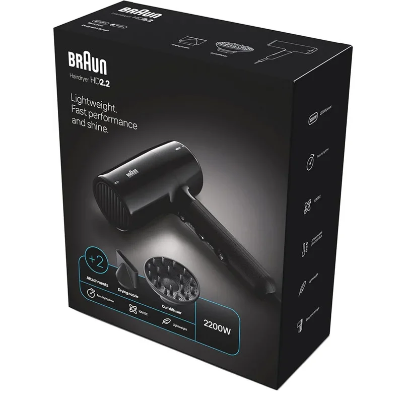 سشوار حرفه ای براون مدل HD225 - Image 10