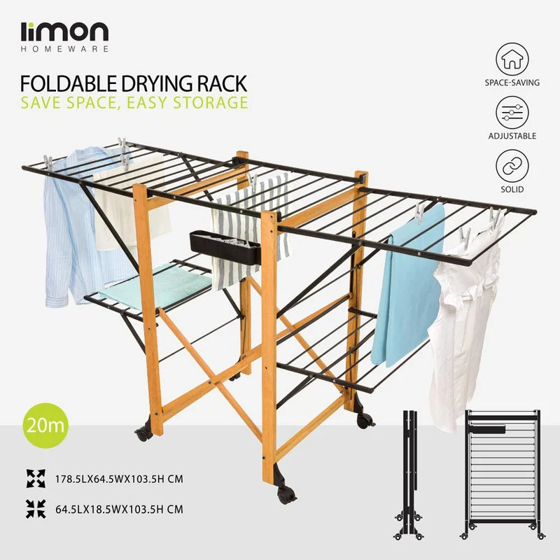 بند رخت لیمون مدل چوبی کد RM2359 - Image 3