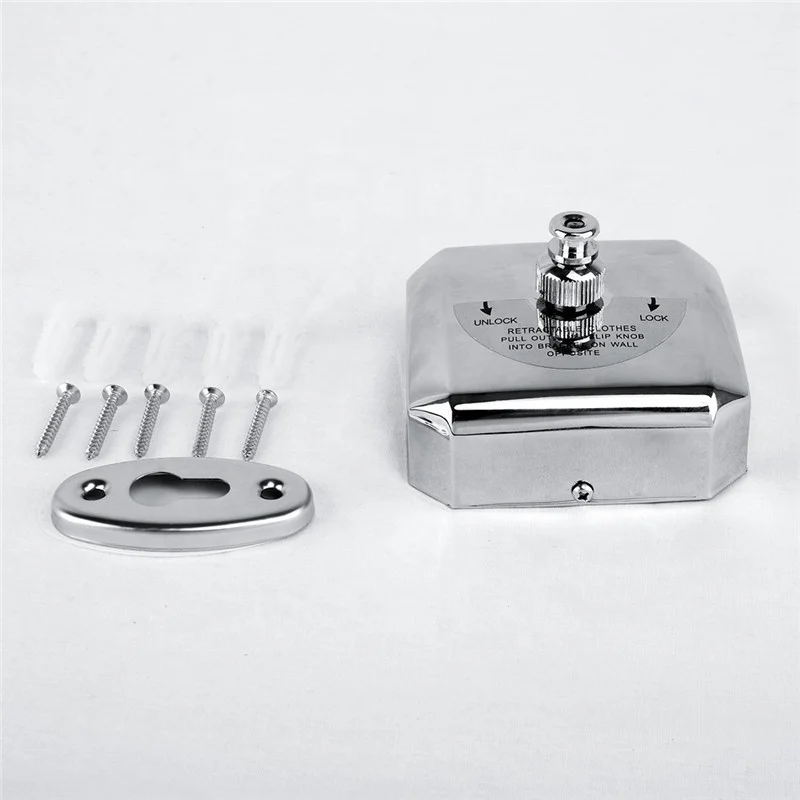 بند رخت دیواری مدل هتلی مربعی - Image 3