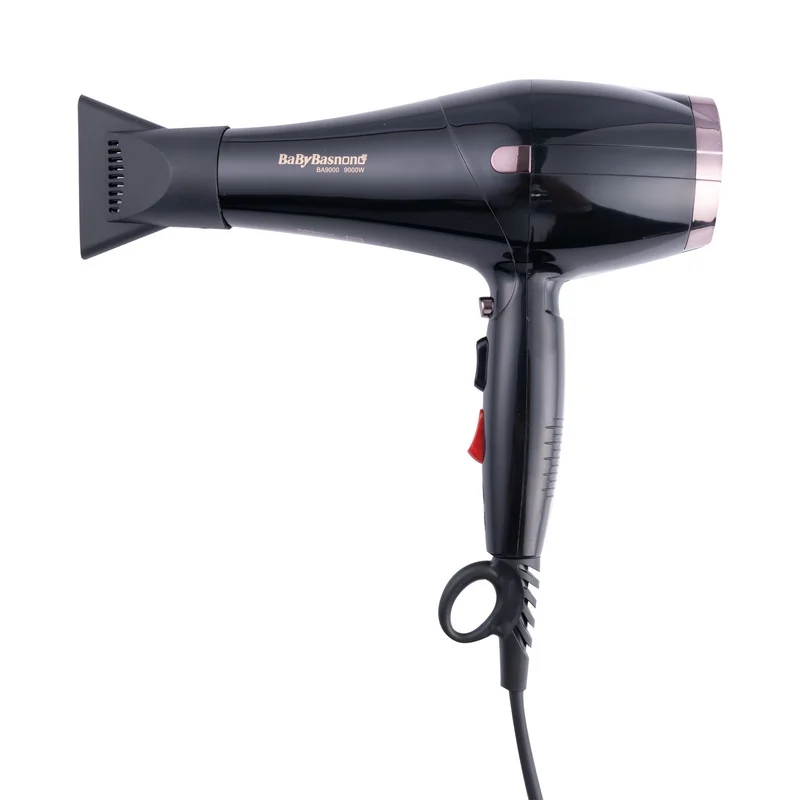 سشوار حرفهای بیبی باس نانو مدل 9000 BA، موتور AC با توان مصرفی 9000 وات، دارای قابلیت تعویض سری، باد سرد و فناوری تولید یون، با حالت صافکننده و حجمدهنده، تنظیم حرارت 3 حالته و کنترل سرعت 2 حالته، به همراه 2 سری متمرکزکننده - Image 7
