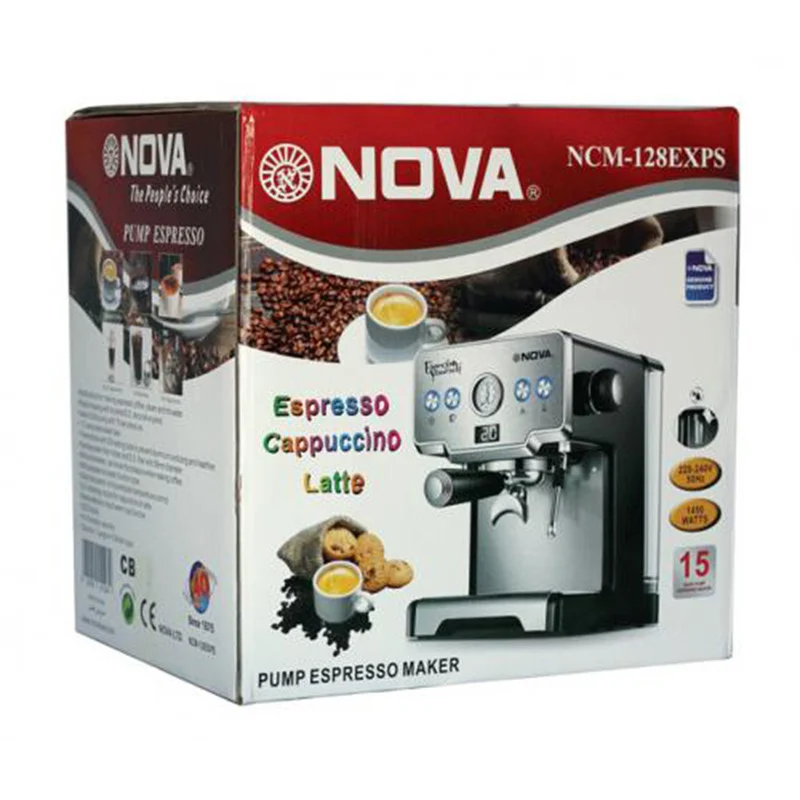 اسپرسوساز نوا مدل NOVA NCM-128EXPS - Image 25