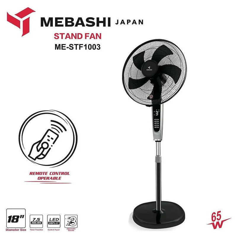 پنکه پایه دار 65 وات مباشی مدل ME-SFT 1003 - Image 2