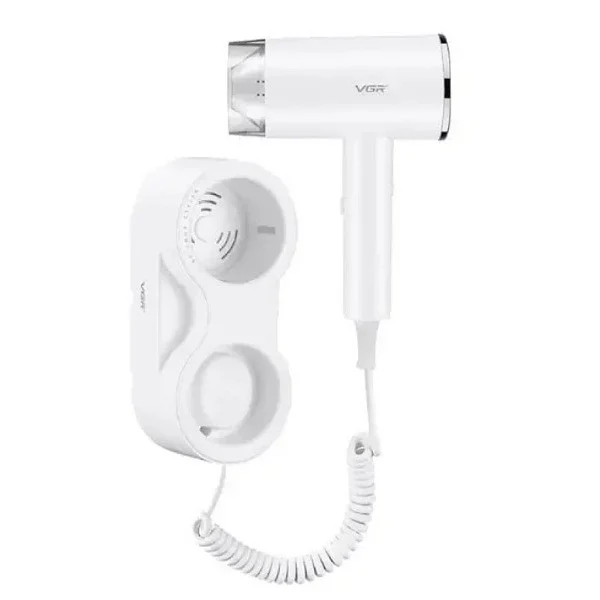 سشوار دیواری 1600 وات وی جی ار مدل V-407 - Image 4