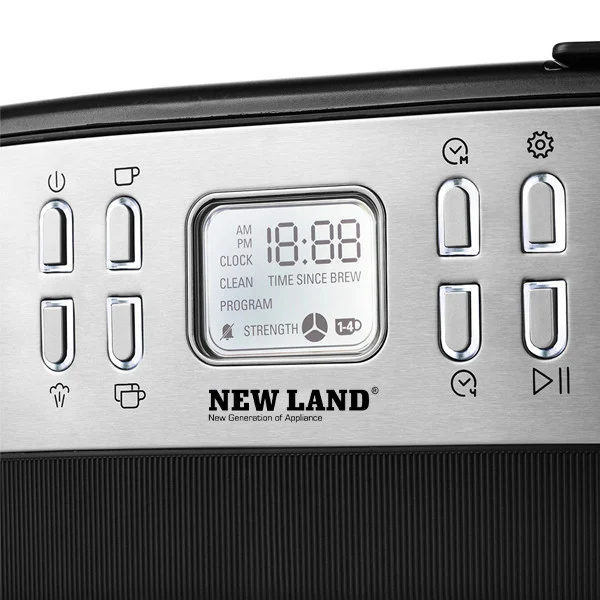 اسپرسو ساز 1000 میلیلیتر نیولند مدل NL-2740BS - Image 10