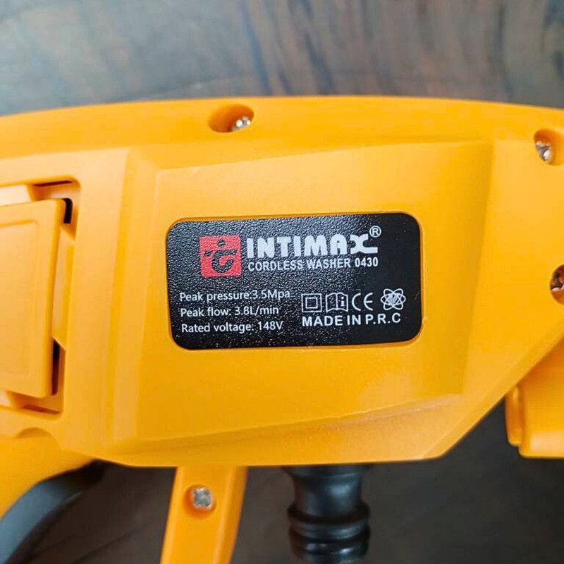 کارواش شارژی اینتیمکث کد 100343 مدل باتری بزرگ - Image 4