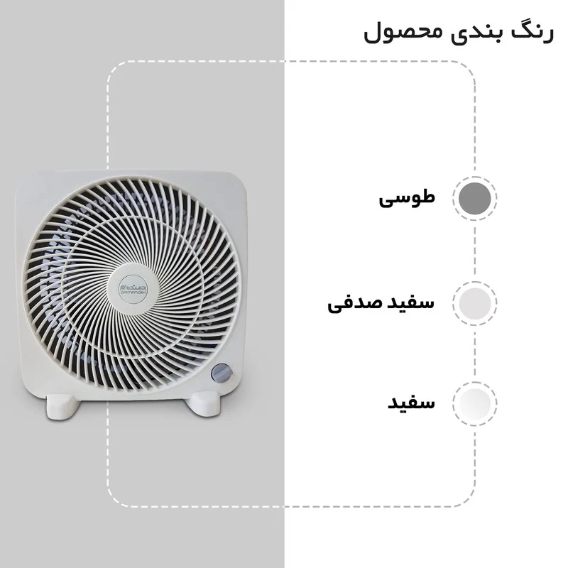 پنکه رومیزی دمنده مدل FTF-25H2S - Image 6