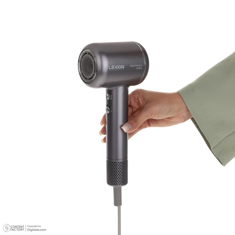 سشوار حرفه ای 1600 وات لکسیون مدل Rapid Air Pro HD:1698 - Image 4