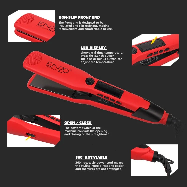 سشوار انزو پروفیشینال مدل EN_6306 به همراه اتو مو و فر کننده مو - Image 5