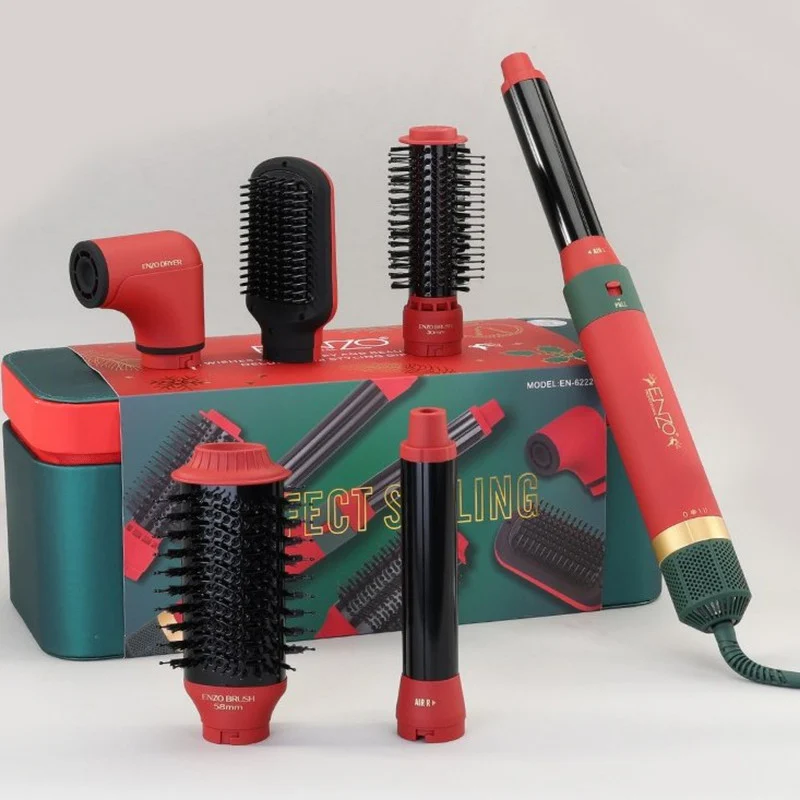 سشوار برسدار حالتدهنده 1500 وات انزو پروفیشینال مدل EN-6222 6in1 - Image 5