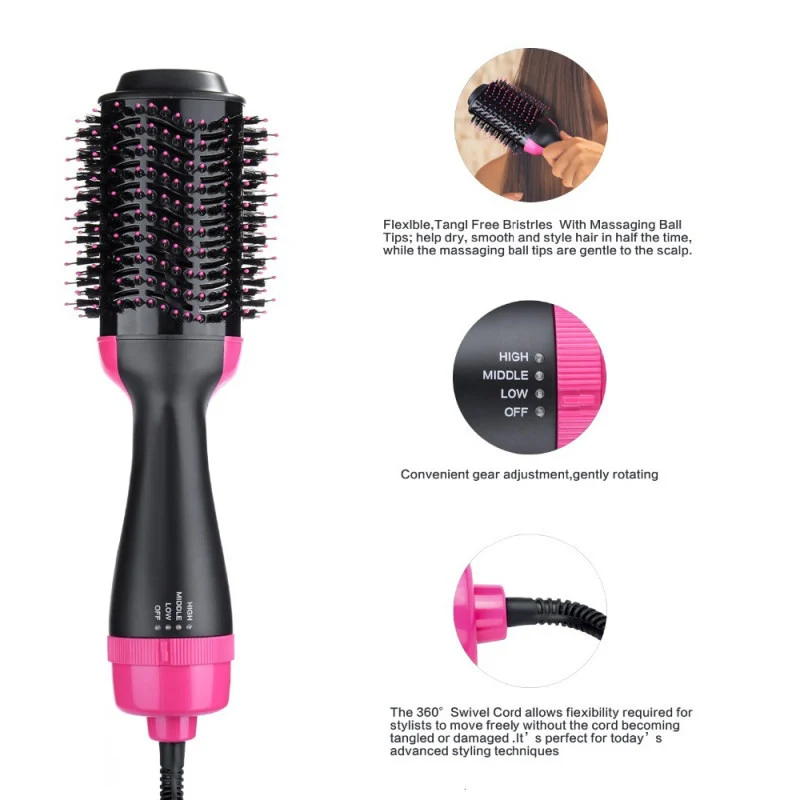 سشوار برس دار حالت دهنده مدل ONE step-1000 - Image 4