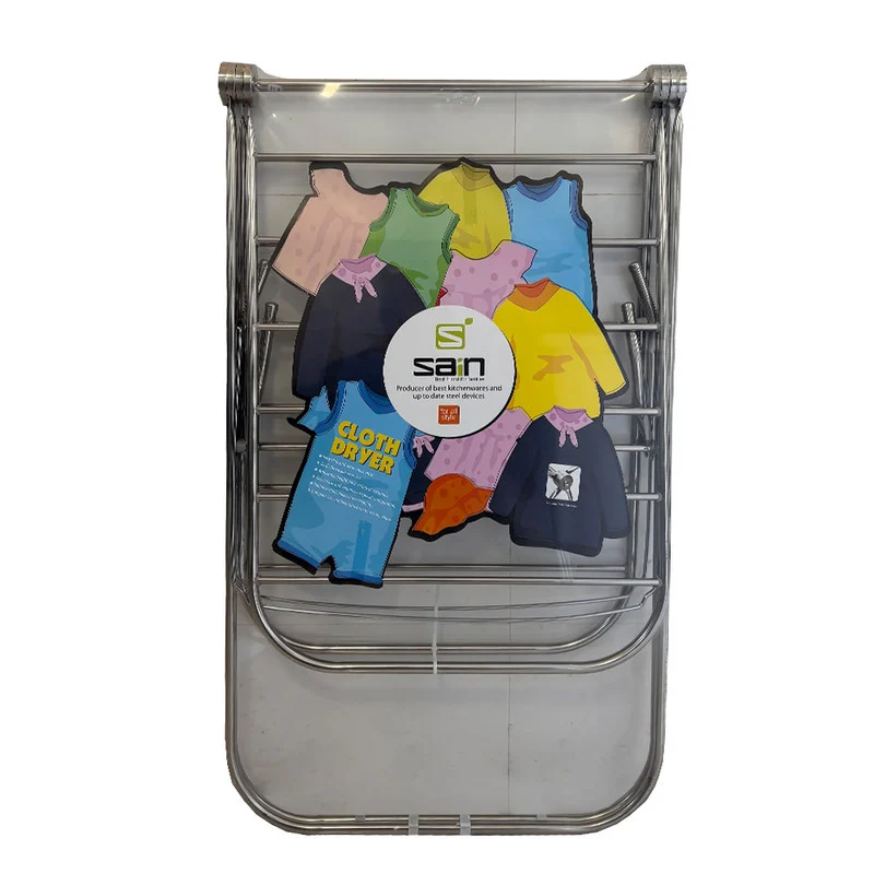 بند رخت ساین مدل استیل تاشو کد 220 - Image 7