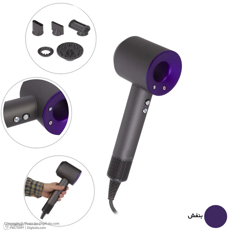 سشوار حرفه ای مدل سوپر سونیک - Image 9