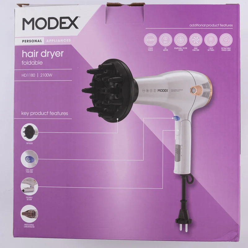 سشوار حرفه ای مودکس مدل HD1180 - Image 10