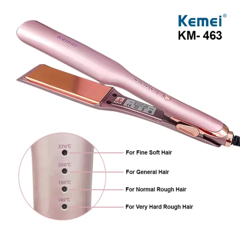 اتو و حالت دهنده ی مو کیمی مدل km-463 - Image 5