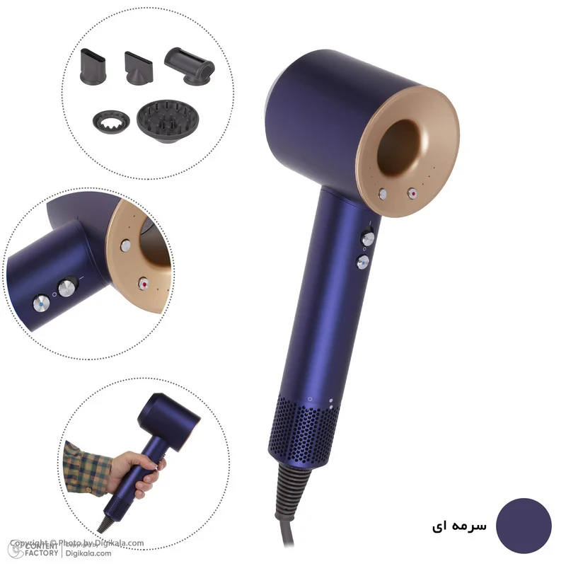 سشوار حرفه ای مدل سوپر سونیک - Image 4