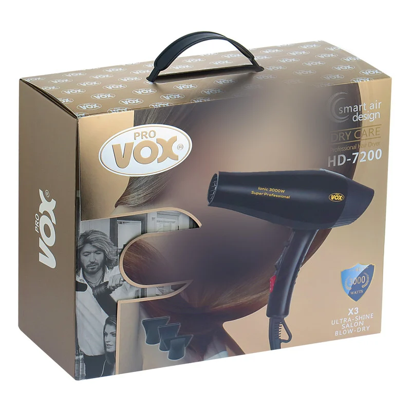 سشوار حرفه ای پرو وکس مدل HD-7200 - Image 7