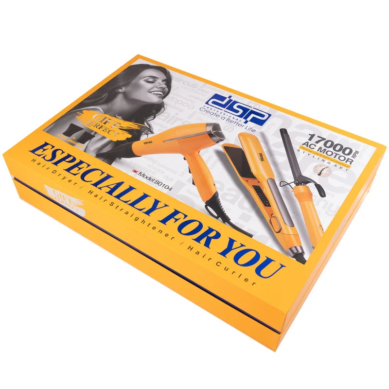 سشوار دی اس پی مدل 80104 به همراه اتو مو و فر کننده مو - Image 2