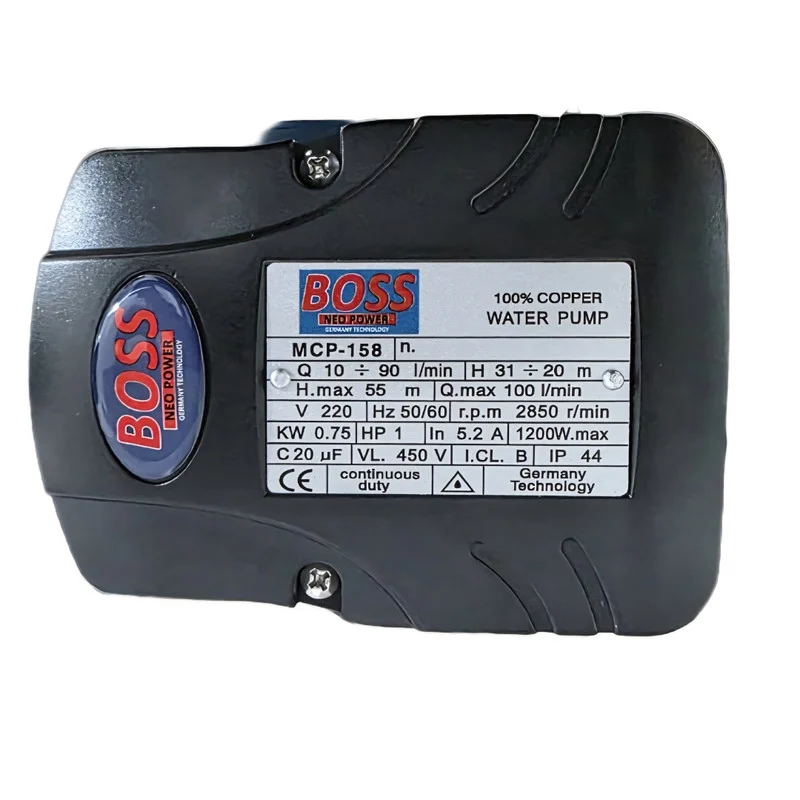 پمپ آب یک اسب بخار باس مدل بشقابی MCP-158 - Image 4