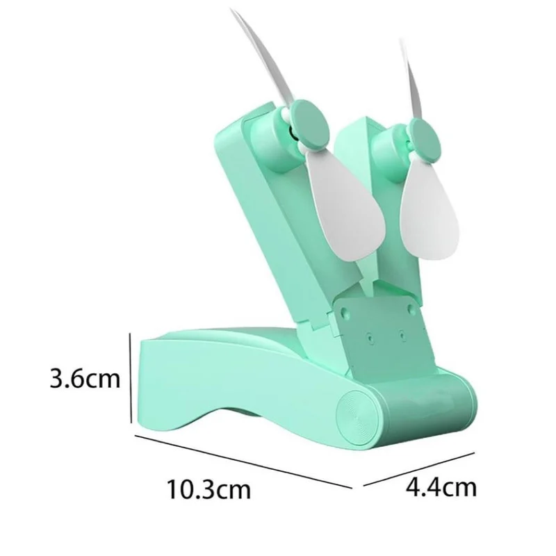پنکه رومیزی مدل دو فن Folded کد 02 ظرفیت 500 میلی آمپر ساعت - Image 8