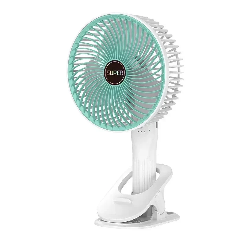 پنکه شارژی مدل Circulation Clamp Fan ظرفیت 1200 میلی آمپر ساعت - Image 7