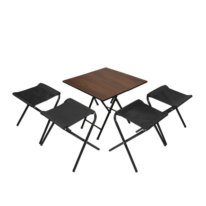 میز و صندلی سفری میزیمو مدل 2 تیکه تاشو کد 2541 مجموعه 5 عددی - Image 2