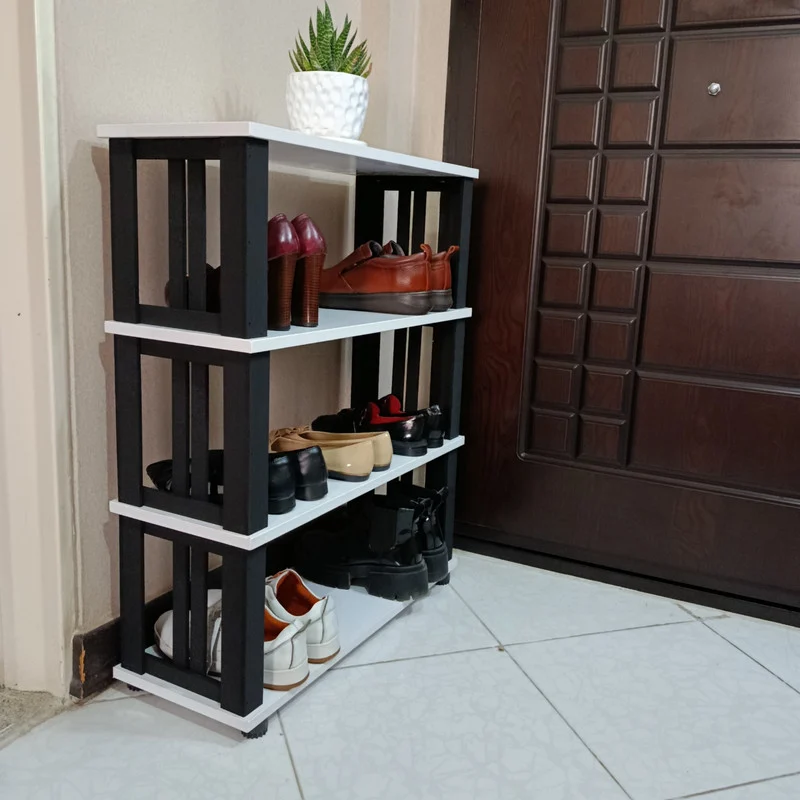 جاکفشی مدل راه راه چهار طبقه - Image 4