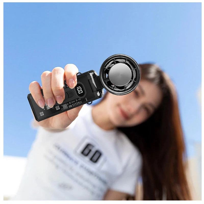 پنکه شارژی مجنتیک مدل سرمایش فوری کد FC8 ظرفیت 3600 میلی آمپر ساعت - Image 10