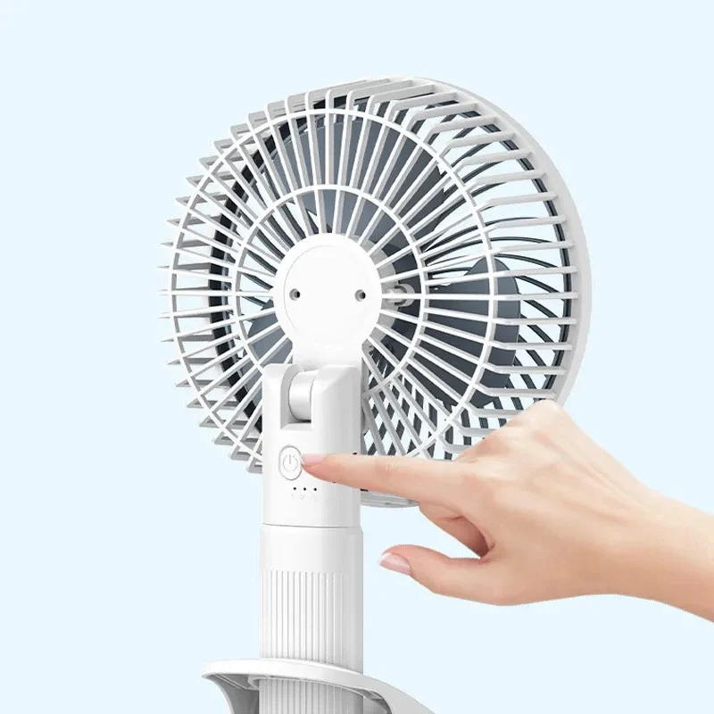 پنکه شارژی مدل Circulation Clamp Fan ظرفیت 1200 میلی آمپر ساعت - Image 8