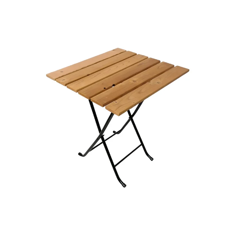 میز و صندلی سفری تاشو 2 نفره دسیچو مدل چوبی کد 2060 مجموعه 3 عددی - Image 2
