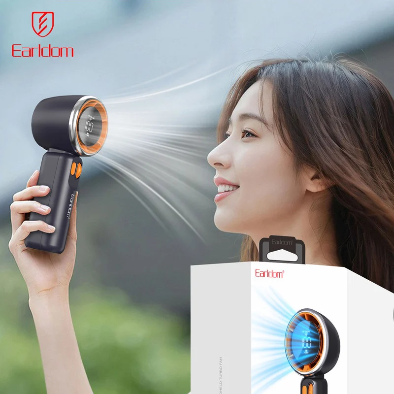 پنکه شارژی ارلدام مدل TURBO FAN F18 ظرفیت 3600 میلی آمپر ساعت - تصویر 6