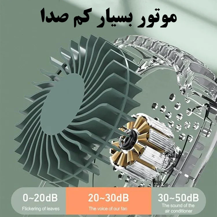 پنکه شارژی مدل DQ203 - Image 6