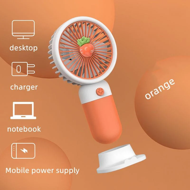 پنکه رومیزی مدل HANDHELD MINI ظرفیت 250 میلی آمپر ساعت - Image 2
