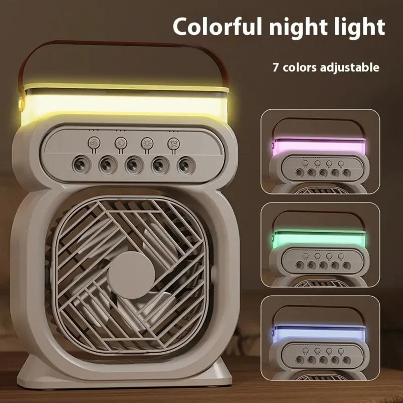 پنکه رومیزی مدل FAN HUMIDIFIER ظرفیت 2600 میلی آمپر ساعت - Image 5