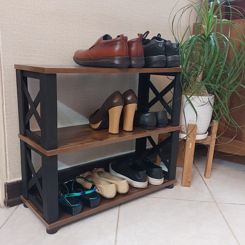 جاکفشی مدل ملامینه سه طبقه - Image 3