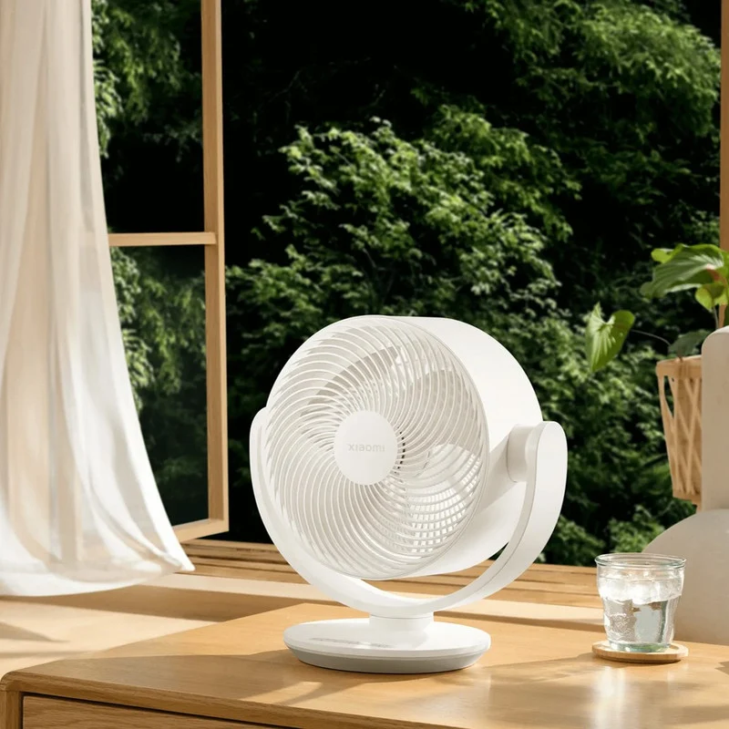پنکه رومیزی شیائومی مدل Smart Desktop Air Circulation Fan طرح Type-C Input - Image 3