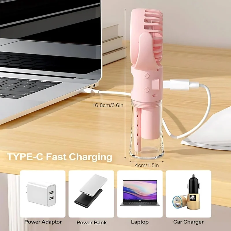 پنکه گردنی مدل Mini4 ظرفیت 1800 میلی آمپرساعت - Image 12