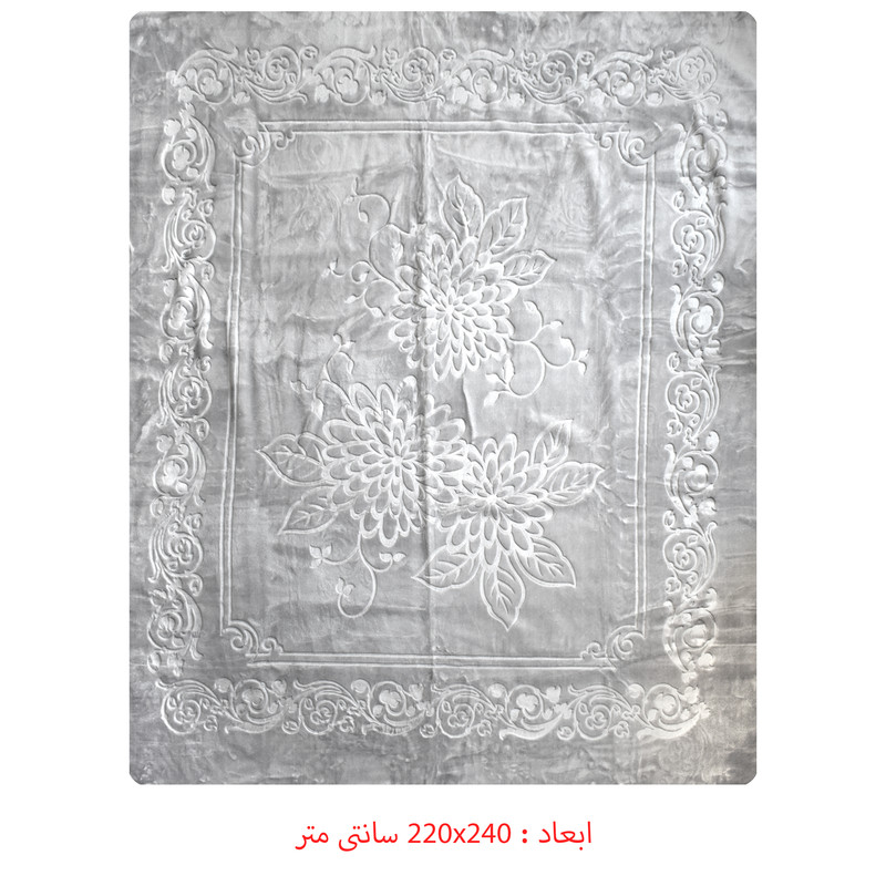 پتو گلبافت مدل 350/93 سایز 220x240 سانتی متر - Image 5