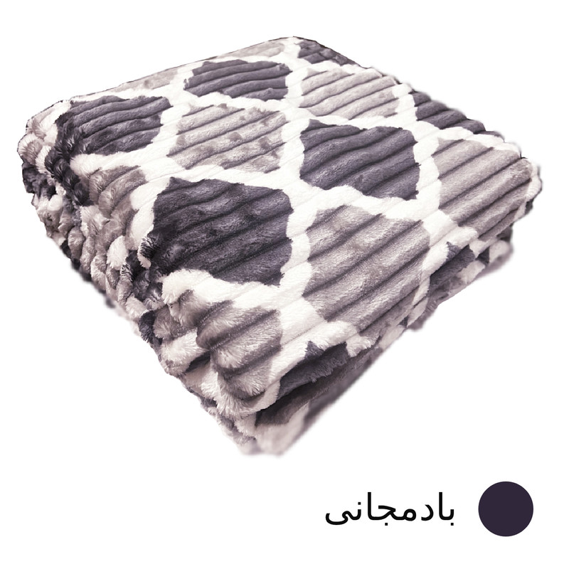 پتو مسافرتی مدل پلیسه لوزی یک نفره سایز 160*220 سانتی متر - Image 5