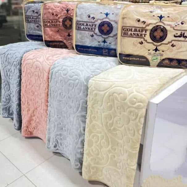 پتوی گلبافت مدل برتر گل برجسته سایز 240x220 سانتی متر - Image 13