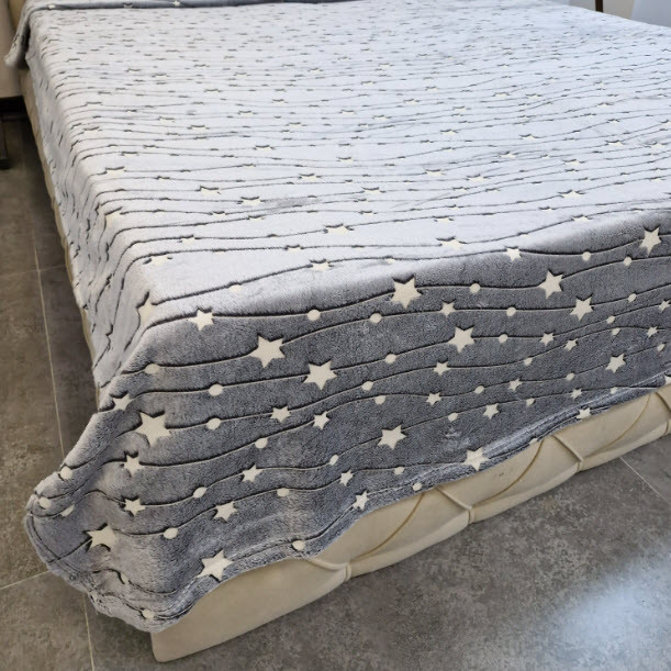 پتو مسافرتی 1 نفر مدل ستاره دنباله دار کهکشانی سایز 150x200 سانتیمتر - Image 6