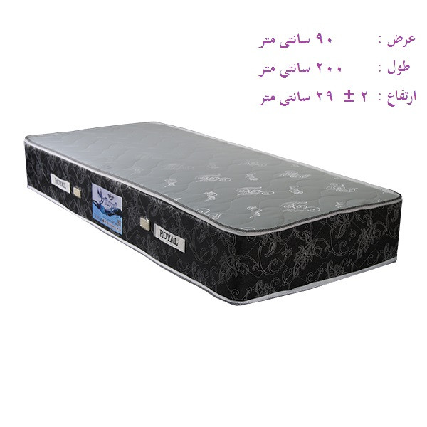 تشک رویال مدل آیسان طبی فنری کد M07 یک نفره سایز 200 × 90 سانتی متر - Image 2