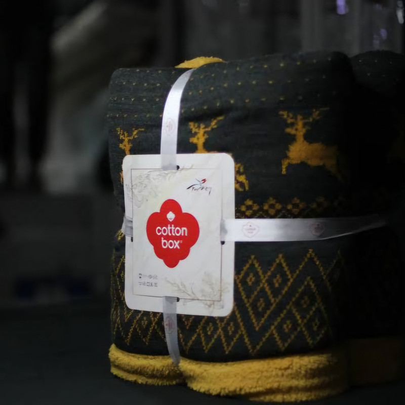 پتو کاتن باکس مدل گوزنی سایز 2×160 سانتی متر - Image 11
