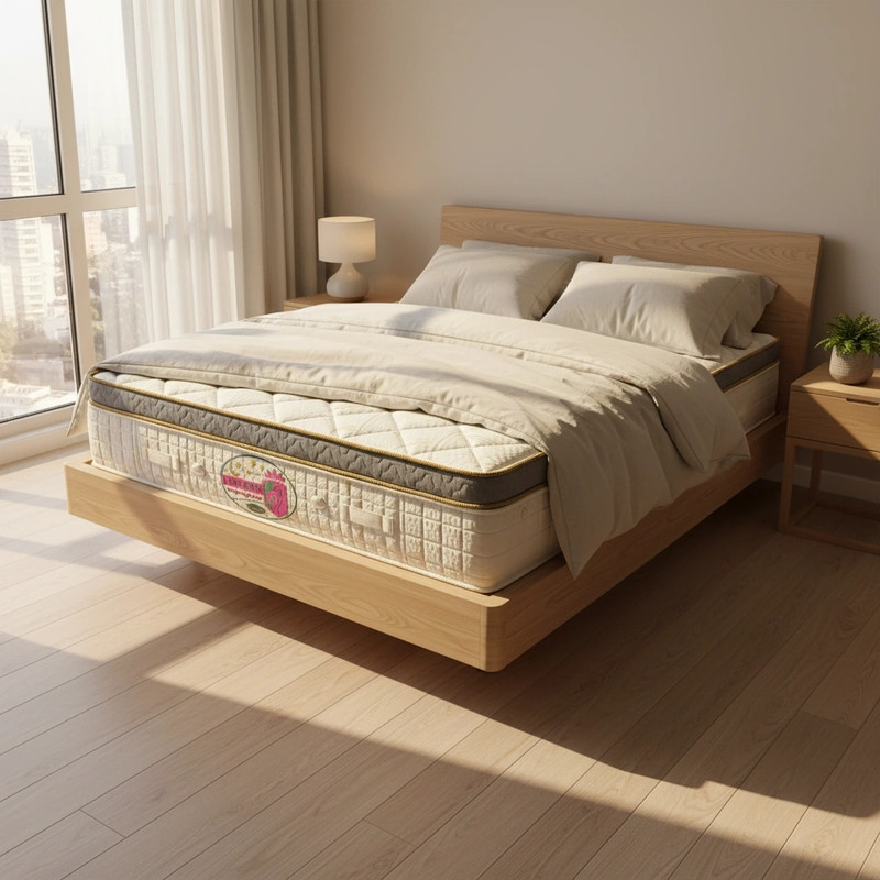 تشک طبی فنری لاین کینگ مدل پرمیوم اسلیپ یک نفره سایز 200×90 سانتی متر - Image 7