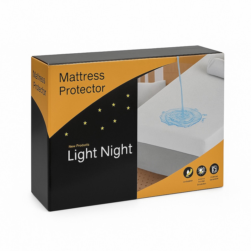 محافظ تشک لایت نایت مدل B ضدآب دونفره سایز 200x140 سانتی متر - Image 4