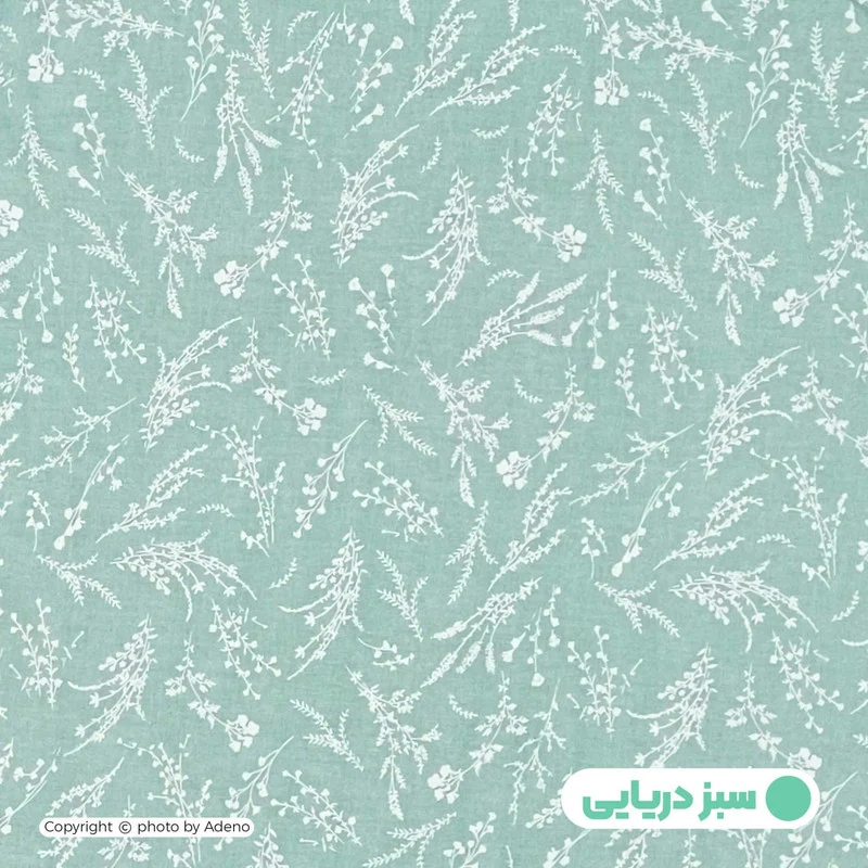 ملحفه تشک مهمان نخ پنبه آدنو مدل رومین کد IR213 سایز 90x190 سانتی متر - Image 3