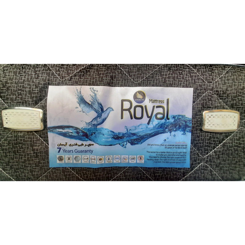 تشک رویال مدل آیسان M07 یک نفره سایز 200 × 120 سانتی متر - Image 4