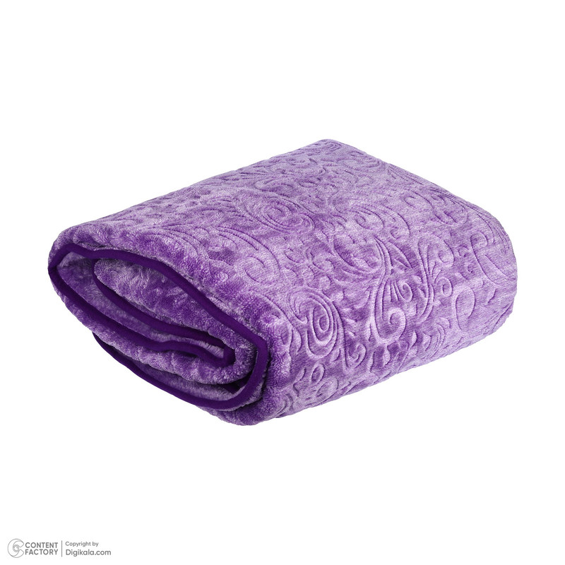 پتو 2 نفره گلبافت مدل گلدار پرسی سایز 240x220 سانتیمتر - Image 4